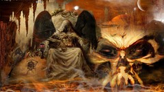 Skulls death dark demons