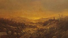 Skulls death wastelands artwork