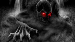 Skulls demons fantasy art