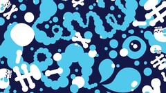 Skulls digital art Crossbones