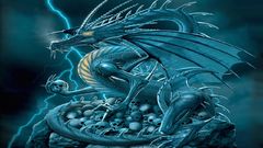 Skulls Dragons artwork