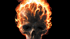 Skulls fire