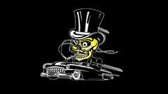 Skulls funny driving
