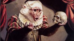 Skulls Hamlet monkeys monkey