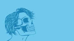 Skulls minimalistic vectors