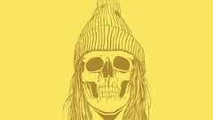 Skulls minimalistic vectors