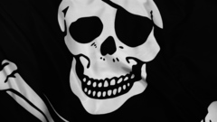 Skulls pirates Flags Jolly