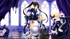 Skulls purple pandora hearts