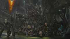 Skulls Robots futuristic fantasy