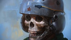 Skulls skeletons artwork