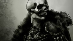 Skulls skeletons artwork fantasy art