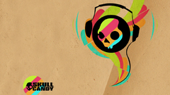 Skulls Skullcandy Simple Background