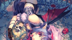 Skulls touhou wings panties