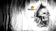Skulls windows xp microsoft windows