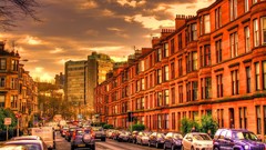 Sky cars vehicles streets