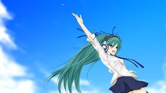 Sky hatsune miku vocaloid