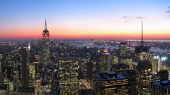 Skyline orange City cityscapes