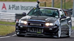 Skylines cars Nissan Drifting