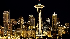 Skylines Seattle City Lights