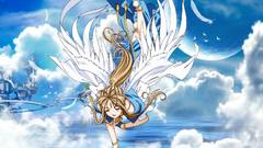 Skyscapes anime girls