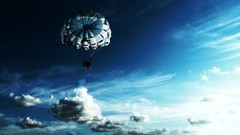 Skyscapes hot air balloons