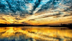 Skyscapes reflections ocean Landscapes