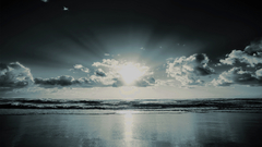 Skyscapes Sea clouds sun