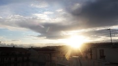 Skyscapes sun fly nature