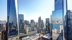 Skyscrapers architecture buildings cityscapes new york city one 