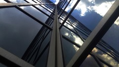 Skyscrapers architecture reflections window panes