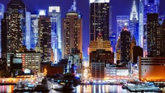 Skyscrapers architecture USA cities new york city towns