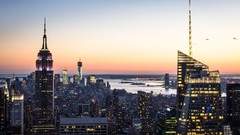 Skyscrapers architecture USA cities new york city towns