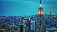 Skyscrapers architecture USA cities new york city towns