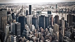 Skyscrapers architecture USA cities new york city towns