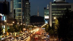 Skyscrapers Asia Seoul buildings asians cityscapes south korea 