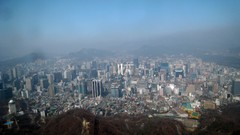 Skyscrapers Asia Seoul buildings asians cityscapes south korea 