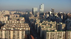 Skyscrapers Asia Seoul buildings asians cityscapes south korea 