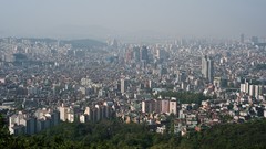 Skyscrapers Asia Seoul buildings asians cityscapes south korea 