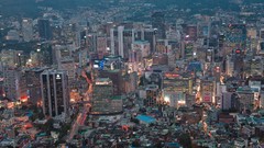 Skyscrapers Asia Seoul buildings asians cityscapes south korea 