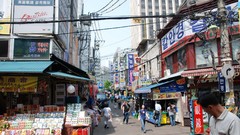 Skyscrapers Asia Seoul buildings asians cityscapes south korea 