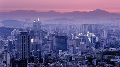 Skyscrapers Asia Seoul buildings cityscapes south korea asian 