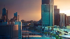 Skyscrapers Australia Melbourne buildings cityscapes