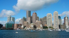 Skyscrapers Boston cities