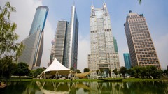 Skyscrapers buildings