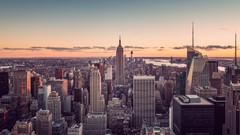Skyscrapers buildings urban cityscapes new york city