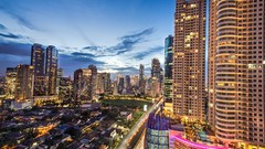 Skyscrapers City Lights cities