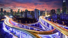 Skyscrapers City Lights cities