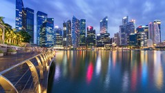 Skyscrapers City Lights cities