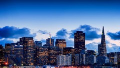 Skyscrapers City Lights cities