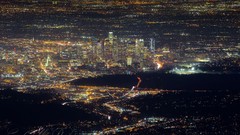 Skyscrapers City Lights cities cityscapes